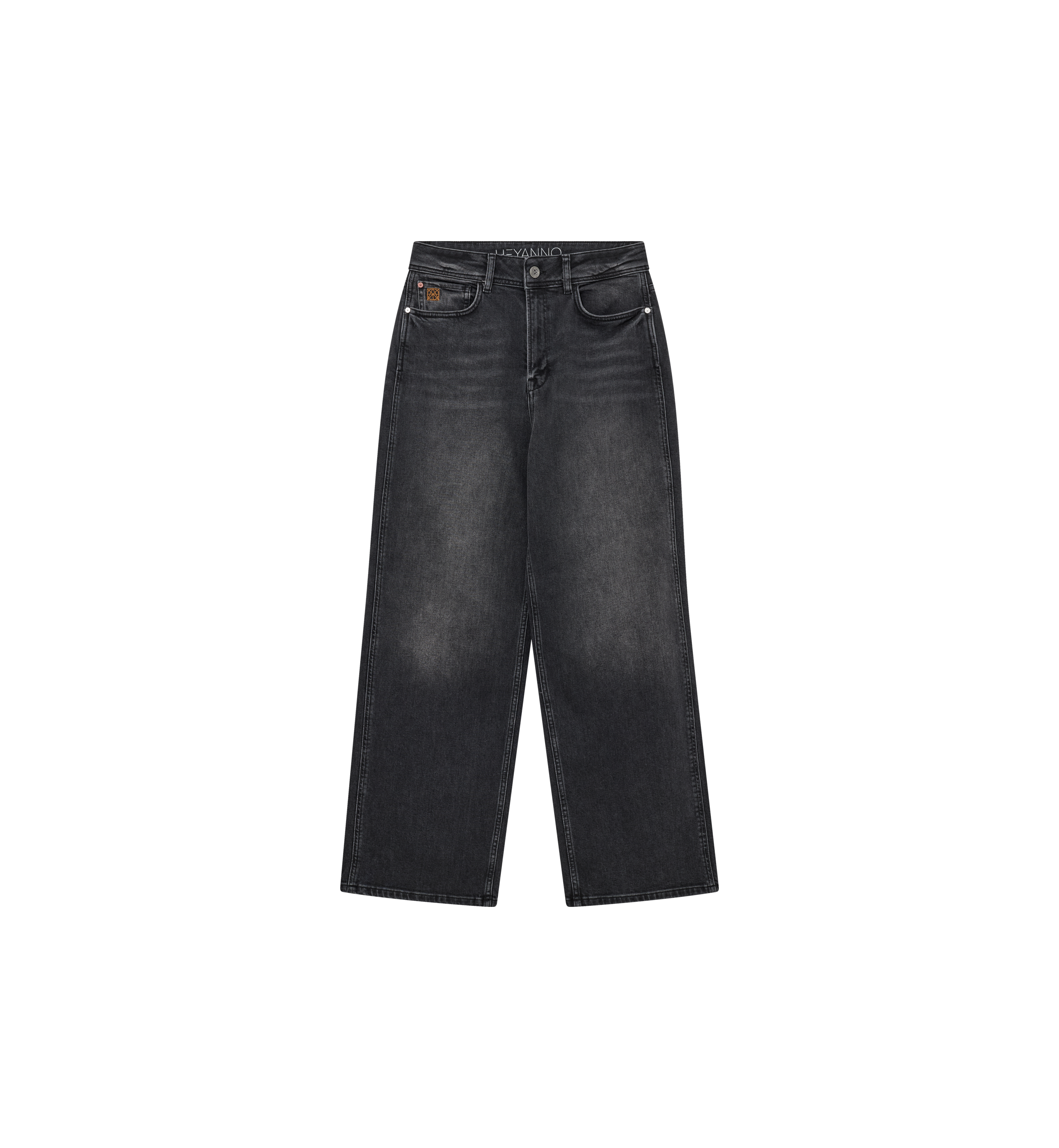 Packshot / Black Denim / Front